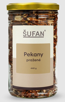 Pekanové ořechy pražené 440 g Šufan 